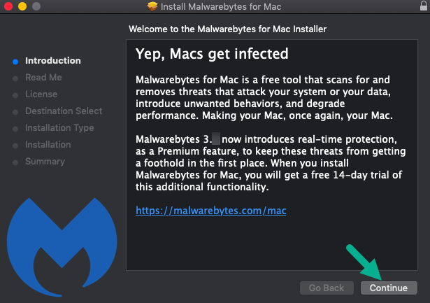 run malwarebytes for mac